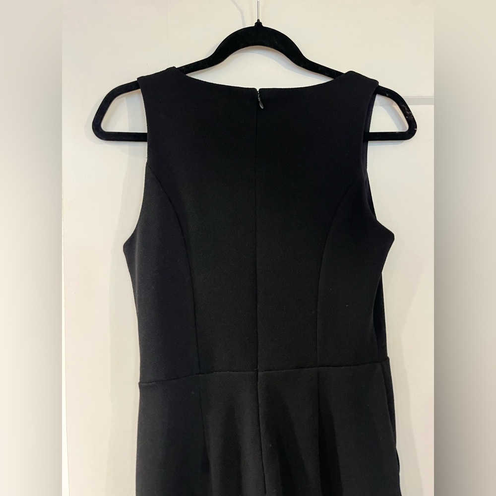 Rachel Zoe | Black Jumpsuit Cropped Tie Waist Womens Size 4 - Picture 6 of 6